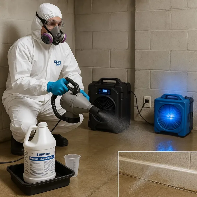 Sanitization and Odor Removal process in Penitas, TX