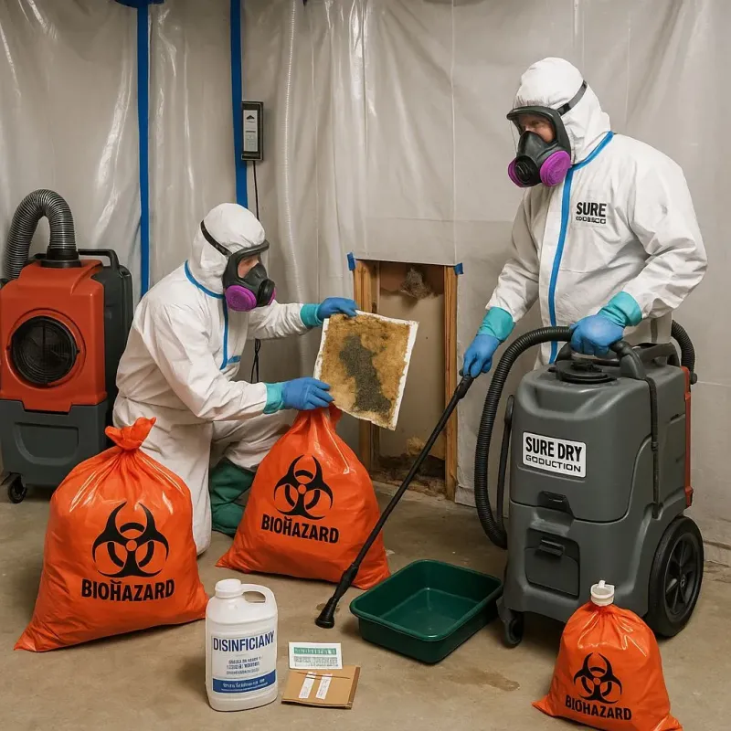 Contaminated Water Handling Protocols process in Penitas, TX